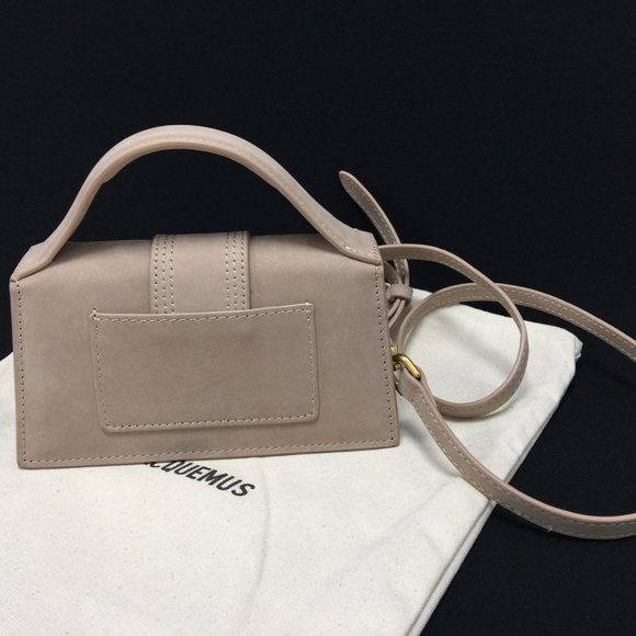 Jacquemus Le Bambino Mini Flap Bag Dark Beige - Picture 5 of 10